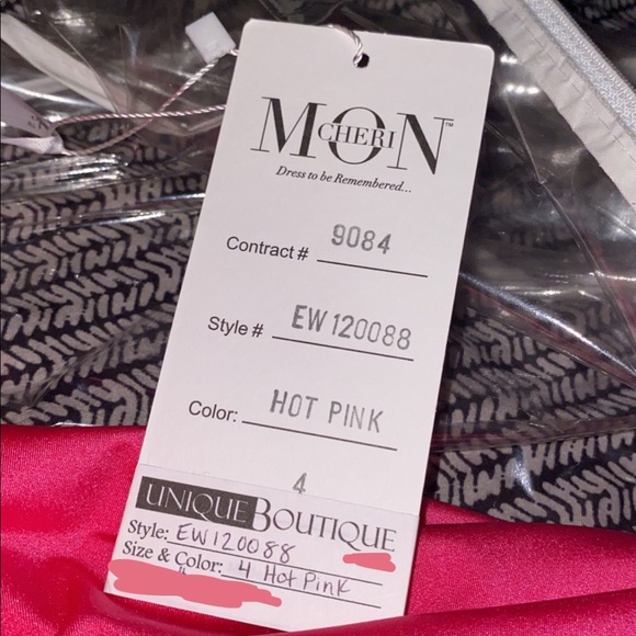 Ellie Wilde prom dress size 4 - Picture 4 of 7